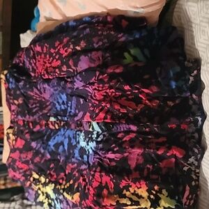 Torrid plus sized 2 2xl rainbow pride midi skirt